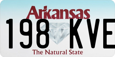 AR license plate 198KVE