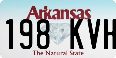 AR license plate 198KVH
