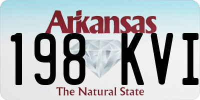 AR license plate 198KVI