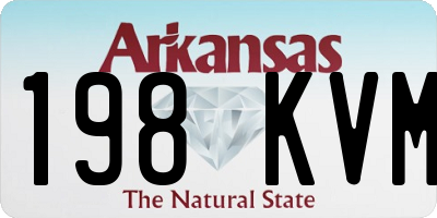 AR license plate 198KVM