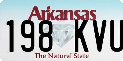 AR license plate 198KVU