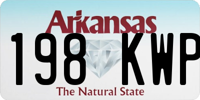 AR license plate 198KWP
