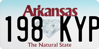 AR license plate 198KYP