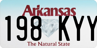 AR license plate 198KYY