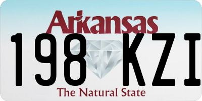 AR license plate 198KZI