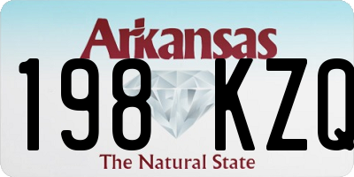 AR license plate 198KZQ