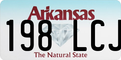 AR license plate 198LCJ