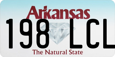 AR license plate 198LCL