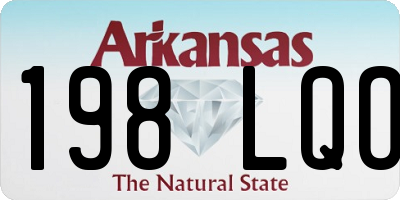 AR license plate 198LQO
