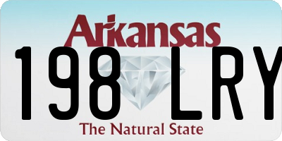 AR license plate 198LRY