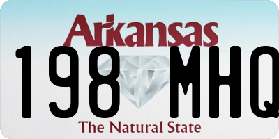 AR license plate 198MHQ