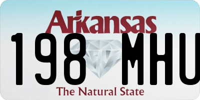 AR license plate 198MHU