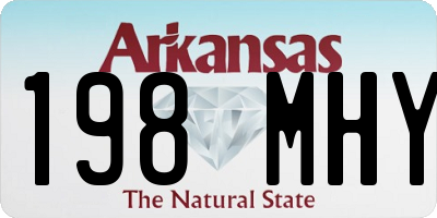 AR license plate 198MHY