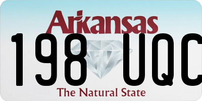 AR license plate 198UQC
