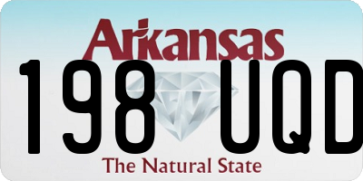 AR license plate 198UQD