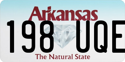AR license plate 198UQE