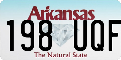 AR license plate 198UQF