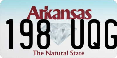 AR license plate 198UQG