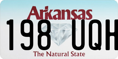 AR license plate 198UQH