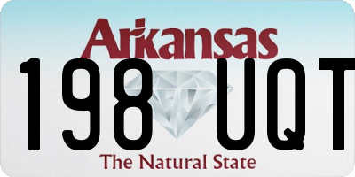 AR license plate 198UQT