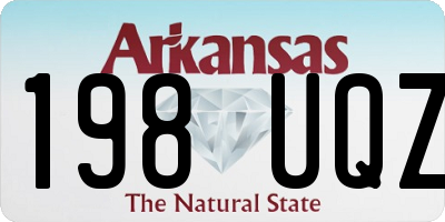 AR license plate 198UQZ
