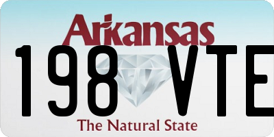 AR license plate 198VTE