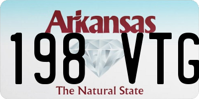 AR license plate 198VTG