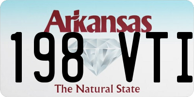 AR license plate 198VTI