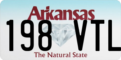 AR license plate 198VTL