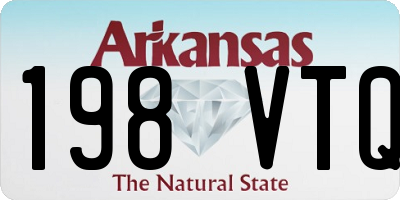 AR license plate 198VTQ