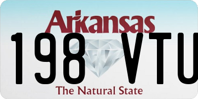 AR license plate 198VTU