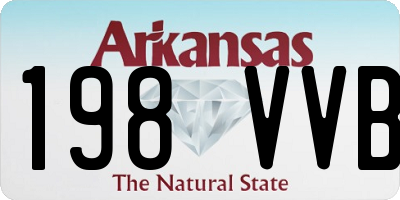 AR license plate 198VVB