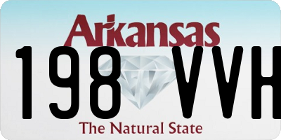 AR license plate 198VVH