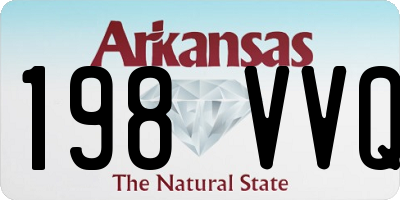 AR license plate 198VVQ