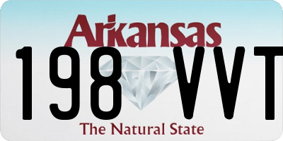 AR license plate 198VVT
