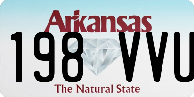 AR license plate 198VVU