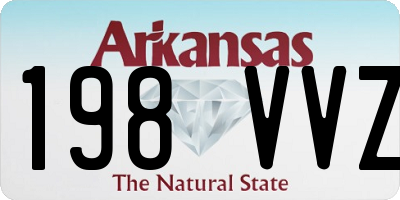 AR license plate 198VVZ