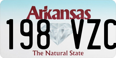AR license plate 198VZC