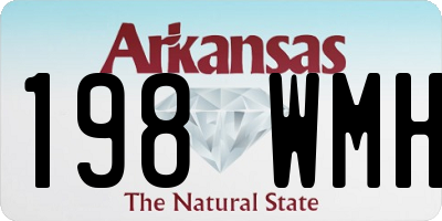 AR license plate 198WMH