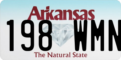 AR license plate 198WMN