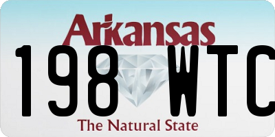 AR license plate 198WTC