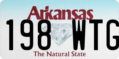 AR license plate 198WTG