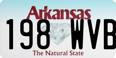 AR license plate 198WVB