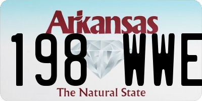 AR license plate 198WWE