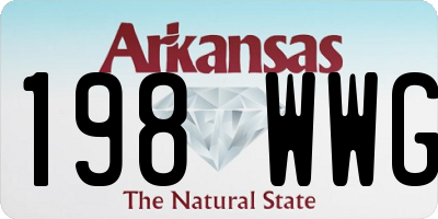 AR license plate 198WWG