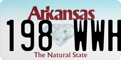 AR license plate 198WWH