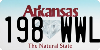 AR license plate 198WWL