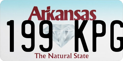 AR license plate 199KPG