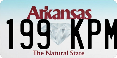 AR license plate 199KPM