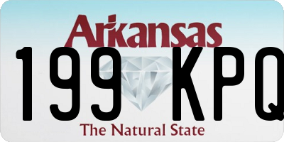 AR license plate 199KPQ